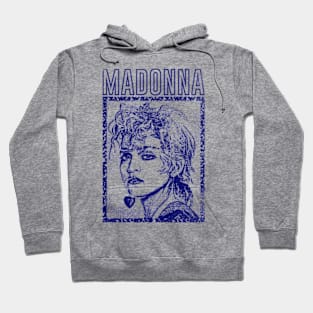 Madonna // Vintage Faded Style Original Punksthetic Design Hoodie